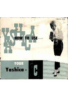Yashica C manual. Camera Instructions.